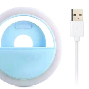 Selfie Ring Light Para Smartphone Dc/b3a - Azul