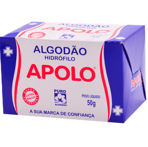 Algodão Apolo Caixa 50g